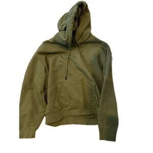 Novamen Olive Green Pullover Hoodie Mens Small